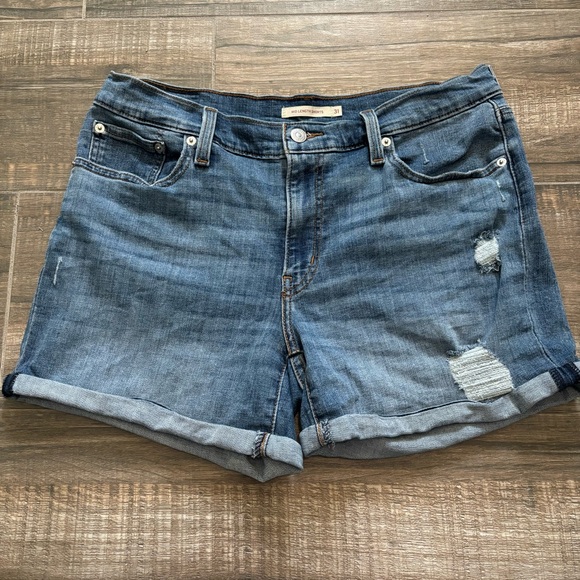 Levi's Pants - Levi’s Mid Length Denim Shorts
